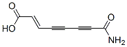 (2E)-8-Amino-8-oxo-2-octene-4,6-diynoic acid CAS#: 544-04-7