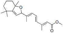 (2E,4E,6E)-7-[(4,4,7a-Trimethyl-2,4,5,6,7,7a-hexahydrobenzofuran)-2-yl]-3-methyl-2,4,6-octatrienoic acid methyl ester CAS#: 50876-25-0