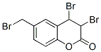 2H-1-Benzopyran-2-one, 3,4-dibromo-6-(bromomethyl)-3,4-dihydro- CAS#: 50465-97-9