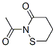 2H-1,2-Thiazin-3(4H)-one, 2-acetyldihydro- (9CI) CAS#: 543740-45-0