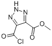2H-1,2,3-Triazole-4-carboxylic acid, 5-(chlorocarbonyl)-, methyl ester (9CI) CAS#: 488816-89-3