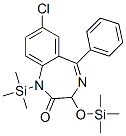 2H-1,4-Benzodiazepin-2-one, 7-chloro-1,3-dihydro-5-phenyl-1-(trimethyl silyl)-3-[(trimethylsilyl)oxy]- CAS#: 55319-93-2