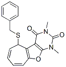 2H-Cyclohepta[4,5]furo[2,3-d]pyrimidine-2,4(3H)-dione,  1,5-dihydro-1,3-dimethyl-5-[(phenylmethyl)thio]-  (9CI) CAS#: 548475-63-4