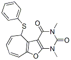 2H-Cyclohepta[4,5]furo[2,3-d]pyrimidine-2,4(3H)-dione,  1,5-dihydro-1,3-dimethyl-5-(phenylthio)-  (9CI) CAS#: 548475-61-2