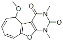 2H-Cyclohepta[4,5]furo[2,3-d]pyrimidine-2,4(3H)-dione,  1,5-dihydro-5-methoxy-1,3-dimethyl-  (9CI) CAS#: 548475-66-7