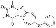 2H-Cyclohepta[4,5]furo[2,3-d]pyrimidine-2,4(3H)-dione,  1,7-dihydro-1,3-dimethyl-7-(phenylthio)-  (9CI) CAS#: 548475-62-3