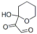 2H-Pyran-2-acetaldehyde, tetrahydro-2-hydroxy-alpha-oxo- (9CI) CAS#: 500574-65-2