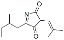2H-Pyrrole-2,4(3H)-dione, 5-(2-methylbutyl)-3-(2-methyl-1-propenyl)- (9CI) CAS#: 496941-95-8