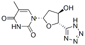 (2R-(2alpha,4beta,5alpha))-5-Methyl-1-(tetrahydro-4-hydroxy-5-(1H-tetr azol-5-yl)-2-furanyl)-2,4(1H,3H)-pyrimidinedione CAS#: 52995-50-3