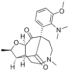 (2R,3R,3aS,9R,10aR)-9-[2-(Dimethylamino)-3-methoxyphenyl]decahydro-2,6-dimethyl-3,9-methano-10H-furo[3,2-d]azonine-10,11-dione CAS#: 55283-40-4