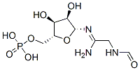 [(2R,3S,4R,5R)-5-[(1-amino-2-formamido-ethylidene)amino]-3,4-dihydroxy-oxolan-2-yl]methoxyphosphonic acid CAS#: 6157-85-3