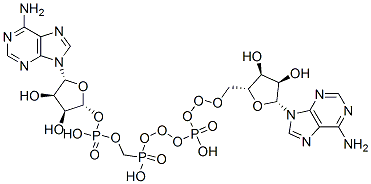 [[[(2R,3S,4R,5R)-5-(6-aminopurin-9-yl)-3,4-dihydroxyoxolan-2-yl]methoxy-hydroxyphosphoryl]oxy-hydroxyphosphoryl] [(2R,3S,4R,5R)-5-(6-aminopurin-9-yl)-3,4-dihydroxyoxolan-2-yl]methyl hydrogen phosphate CAS#: 56432-02-1