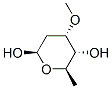 (2R,4S,5R,6R)-4-methoxy-6-methyl-oxane-2,5-diol CAS#: 579-04-4