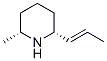 (2R,6R)-2-methyl-6-prop-1-enyl-piperidine CAS#: 501-02-0