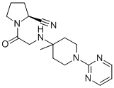 (2S)-1-[[[4-METHYL-1-(2-PYRIMIDINYL)-4-PIPERIDINYL]AMINO]ACETYL]-2-PYRROLIDINECARBONITRILE CAS#: 440100-64-1