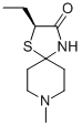 (2S)-2-Ethyl-8-methyl-1-thia-4,8-diazaspiro[4,5]decan-3-one CAS#: 503431-81-0
