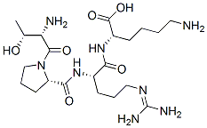 (2S)-6-amino-2-[[(2S)-2-[[(2S)-1-[(2S,3R)-2-amino-3-hydroxy-butanoyl]pyrrolidine-2-carbonyl]amino]-5-(diaminomethylideneamino)pentanoyl]amino]hexanoic acid CAS#: 56767-30-7