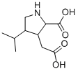 (2S,3S,4R)-2-CARBOXY-4-ISOPROPYL-3-PYRROLIDINEACETIC ACID CAS#: 52497-36-6