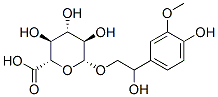 (2S,3S,4S,5R,6R)-3,4,5-trihydroxy-6-[2-hydroxy-2-(4-hydroxy-3-methoxy-phenyl)ethoxy]oxane-2-carboxylic acid CAS#: 52002-41-2