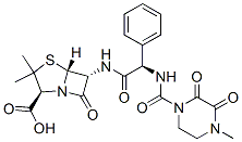 (2S,5R,6R)-3,3-Dimethyl-6-[[(R)-[[(4-methyl-2,3-dioxopiperazin-1-yl)carbonyl]amino]phenylacetyl]amino]-7-oxo-4-thia-1-azabicyclo[3.2.0]heptane-2-carboxylic acid CAS#: 59723-60-3