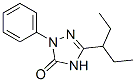 3-(1-Ethylpropyl)-1-phenyl-1H-1,2,4-triazol-5(4H)-one CAS#: 5507-95-9