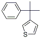 3-(1-Methyl-1-phenylethyl)thiophene CAS#: 54889-45-1