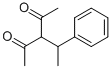 3-(1-PHENYL-ETHYL)-PENTANE-2,4-DIONE CAS#: 5186-08-3