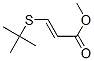 3-[(1,1-Dimethylethyl)thio]propenoic acid methyl ester CAS#: 50838-20-5
