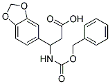 3-(1,3-BENZODIOXOL-5-YL)-3-([(BENZYLOXY)CARBONYL]AMINO)PROPANOIC ACID CAS#: 477849-02-8