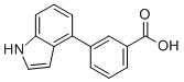 3-(1H-Indol-4-yl)benzoic acid CAS#: 442562-80-3