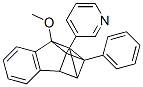 3-[1a,2,7,7a-Tetrahydro-2-methoxy-1-phenyl-1,2,7-metheno-1H-cyclopropa[b]naphthalen-8-yl]pyridine CAS#: 50559-57-4