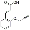 3-[2-(2-PROPYNYLOXY)PHENYL]ACRYLIC ACID CAS#: 400751-66-8