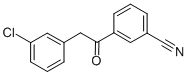 3-[2-(3-CHLOROPHENYL)ACETYL]BENZONITRILE CAS#: 465514-69-6