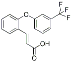 3-(2-[3-(TRIFLUOROMETHYL)PHENOXY]PHENYL)ACRYLIC ACID CAS#: 449778-81-8