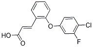 3-[2-(4-CHLORO-3-FLUOROPHENOXY)PHENYL]ACRYLIC ACID CAS#: 449778-67-0