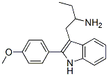 3-(2-Aminobutyl)-2-(p-methoxyphenyl)-1H-indole CAS#: 52018-92-5