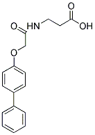 3-[2-(BIPHENYL-4-YLOXY)-ACETYLAMINO]-PROPIONIC ACID CAS#: 446828-70-2