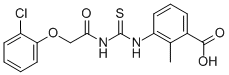 3-[[[[(2-CHLOROPHENOXY)ACETYL]AMINO]THIOXOMETHYL]AMINO]-2-METHYL-BENZOIC ACID CAS#: 535939-27-6
