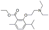 3-[2-(Diethylamino)ethoxy]-p-cymene-2-carboxylic acid ethyl ester CAS#: 52073-25-3