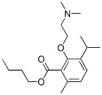3-[2-(Dimethylamino)ethoxy]-p-cymene-2-carboxylic acid butyl ester CAS#: 53251-84-6