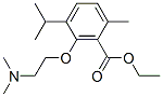 3-[2-(Dimethylamino)ethoxy]-p-cymene-2-carboxylic acid ethyl ester CAS#: 52073-23-1