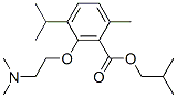 3-[2-(Dimethylamino)ethoxy]-p-cymene-2-carboxylic acid isobutyl ester CAS#: 53206-74-9
