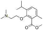 3-[2-(Dimethylamino)ethoxy]-p-cymene-2-carboxylic acid methyl ester CAS#: 52073-22-0