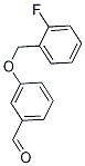 3-[(2-FLUOROBENZYL)OXY]BENZALDEHYDE CAS#: 423724-45-2