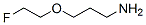 3-(2-Fluoroethoxy)propylamine CAS#: 593-00-0