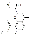 3-[2-Hydroxy-3-(dimethylamino)propoxy]-p-cymene-2-carboxylic acid ethyl ester CAS#: 53251-81-3