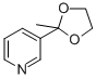 3-(2-METHYL-1,3-DIOXOLAN-2-YL)PYRIDINE CAS#: 55676-25-0