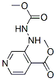 3-[2-(Methoxycarbonyl)hydrazino]-4-pyridinecarboxylic acid methyl ester CAS#: 53975-69-2
