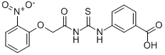3-[[[[(2-NITROPHENOXY)ACETYL]AMINO]THIOXOMETHYL]AMINO]-BENZOIC ACID CAS#: 535938-37-5