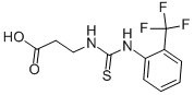 3-([[2-(TRIFLUOROMETHYL)ANILINO]CARBOTHIOYL]AMINO)PROPANOIC ACID CAS#: 519056-57-6